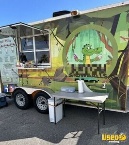 2021 - 6' x 14' Snowball / Shaved Ice & Soft Serve Ice Cream Turnkey Food Concession Trailer for Sale in Mississippi!