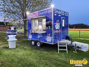 Turnkey - 2018 8' x 8' Snowie Shaved Ice Trailer | Snowball Concession Trailer for Sale in Ohio!