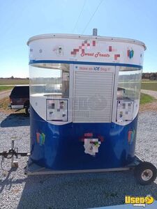 Compact - Shaved Ice Trailer w/ Snowie Shaver Snowball & Slushie Concession Trailer Kiosk for Sale in Ohio!