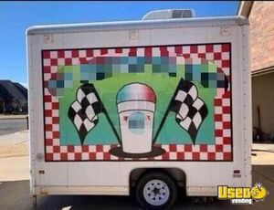 Compact - 8' x 12' Snowcone Stand Shaved Ice Concession Trailer Snowball Trailer for Sale in Oklahoma!