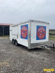 TURNKEY - 2015 8' x 16' Cargo Craft Shaved Ice Concession Trailer w/ Southern Snow Shaver for Sale in Oklahoma!