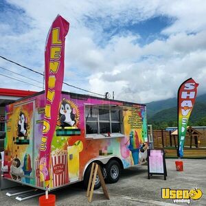 Turn Key 2022 -16' Diamond Cargo Shaved Ice and Coffee Concession Trailer for Sale in Tennessee!