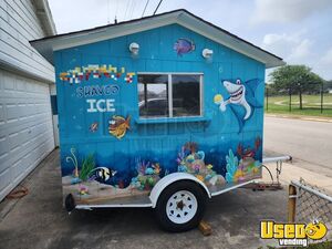 Turnkey - 2018 5' x 9' Shaved Ice Trailer Snowball Concession Unit for Sale in Texas!