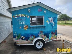 Turnkey - 2018 5' x 9' Shaved Ice Trailer Snowball Concession Unit for Sale in Texas!
