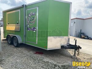 LIKE NEW 2018 - 7' x 16' Shaved Ice Concession Trailer | Snowball Trailer for Sale in Texas!