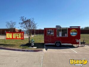 Turnkey Ready 2019 8' x 16' Lark Shaved Ice Concession Trailer/ Snowball Business for Sale in Texas!