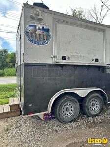 2016 - 8.5' x 12' Ice Cream and Shaved Ice Concession Trailer for Sale in Texas!
