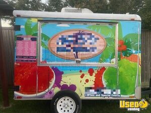 Used 2005 8' x 10' Shaved Ice / Snowball Concession Trailer for Sale in Texas!