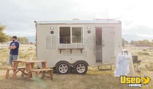 TURNKEY - 8.5' x 18.5' Shaved Ice Concession Trailer with Solar Panel for Sale in Utah!