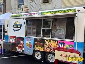 7' x 14' Shaved Ice Trailer Snowball Concession Trailer For Sale in West Virginia!