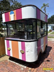 UNIQUE 2018  8' Mobile Snowball Food Electric Cart Mini Truck Turnkey Snowball Biz Option Sale in Florida!
