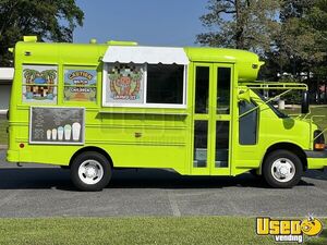 LOW MILES CUTE 2005 Chevy Express 3500 Blue Bird Shaved Ice Truck Turnkey Business Snowball Bus for Sale in Florida!
