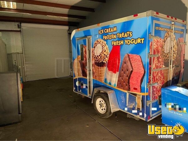 Soft Serve Concession Trailer Ice Cream Trailer Florida for Sale