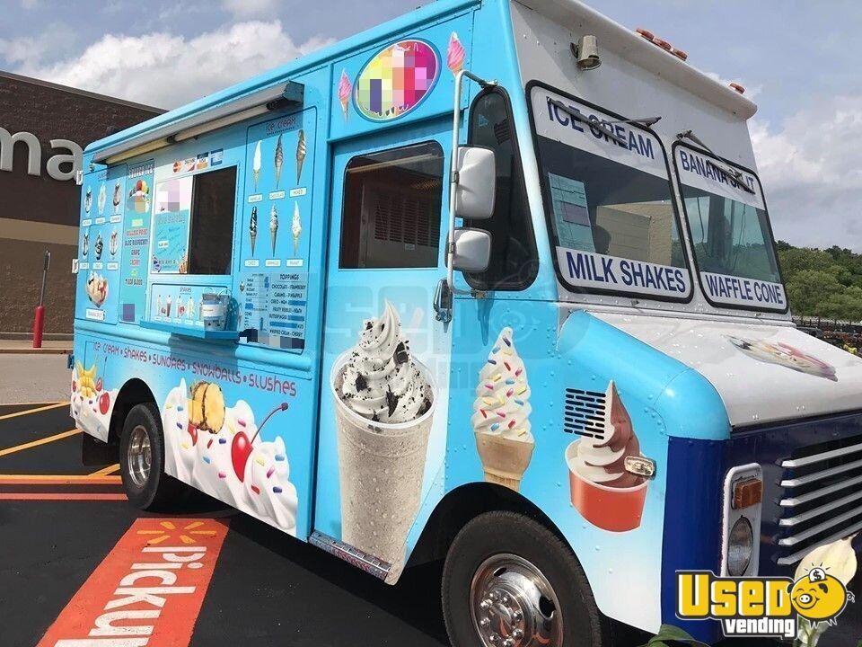 mobile ice cream van for sale