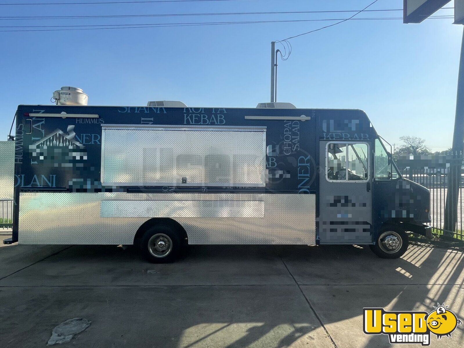 Gyros Truck Concession Commercial Mobile Kitchen Food Truck for Sale