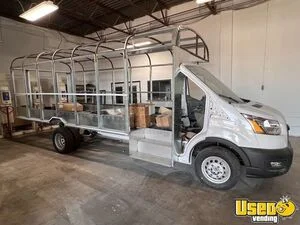 Ready to Convert - 2022 Ford Transit T350 Chassis with Bus Frame DIY Mobile Unit for Sale in Texas!