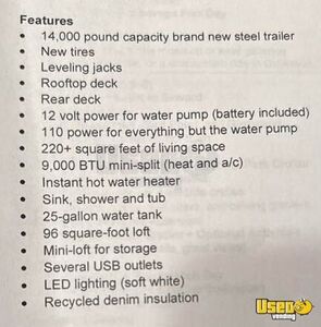 Tiny House Tiny Home On Wheels Hand-washing Sink Indiana for Sale