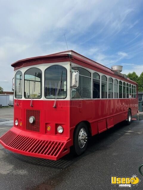 Trolley Food Truck All-purpose Food Truck New Jersey for Sale