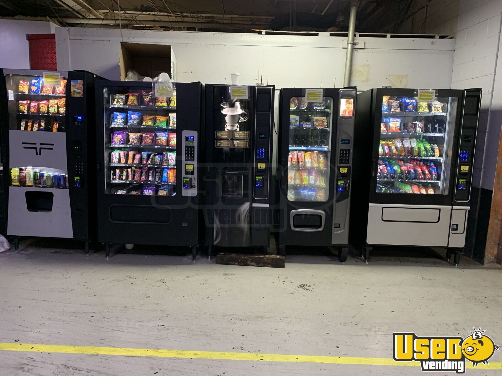 Snack and Soda Machine Combo for Sale