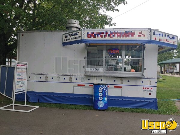 Uxt Food And Coffee Concession Trailer Kitchen Food Trailer Ohio for Sale