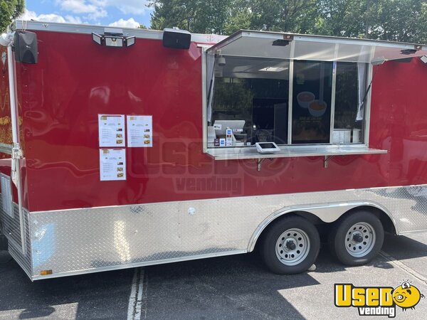 V-nose Kitchen Food Trailer Kitchen Food Trailer Georgia for Sale