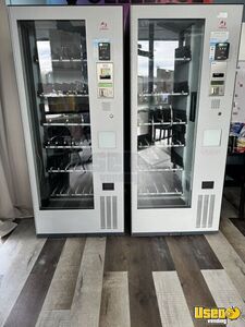 (2) 2010 Jofemar V3 Combo Plus Snack and Drink Combo Vending Machines For Sale in Alabama!