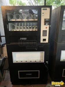 (2) Genesis Snack and Cold Drink Combo Vending Machines For Sale in Florida!