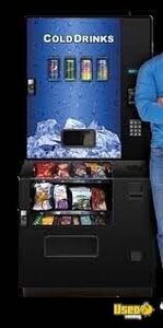 (5) 2022 Cashless Cooler Snack and Drink Combo Vending Machines For Sale in Canada!