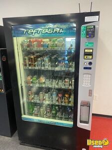 2008 Vendo VUE 40 Glass Front Cold Drink Vending Machine For Sale in California!