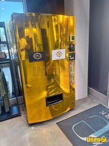 Vendo V-Max720 Luxury Gold Wrapped Soda Vending Machine For Sale in California!