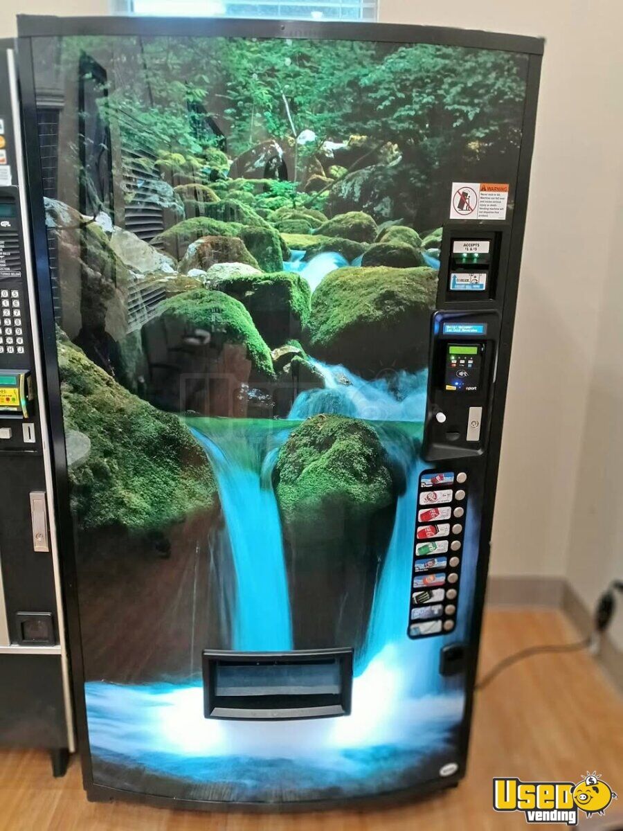 2023 Vendo Soda Machine Cold Drink 10 Select Water Fall Wrapped 