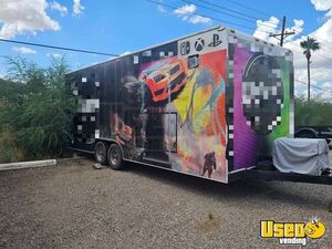 Video Gaming Trailer Party / Gaming Trailer Interior Lighting Arizona for Sale