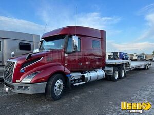 2019 Volvo VNL 740 Sleeper Cab Semi Truck and 2020 Reit Flatbed Trailer for Sale in Massachusetts!