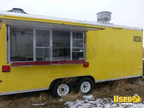 Used 20 Wells Cargo Concession Trailer For Sale In Montana