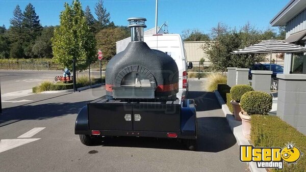 Wood-fired Pizza Oven Trailer Pizza Trailer California for Sale
