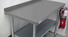 Stainless Steel Prep Table