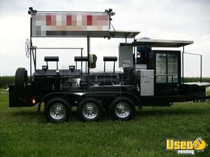 2008 Klose Barbecue Food Trailer Propane Tank Ohio for Sale