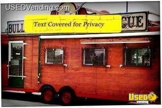 ? Custom Barbecue Trailer Kitchen Food Trailer Texas for Sale