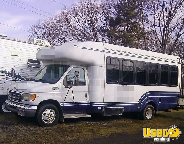 Ford E450 Handicap Bus | Used Shuttle Bus for Sale in Indiana