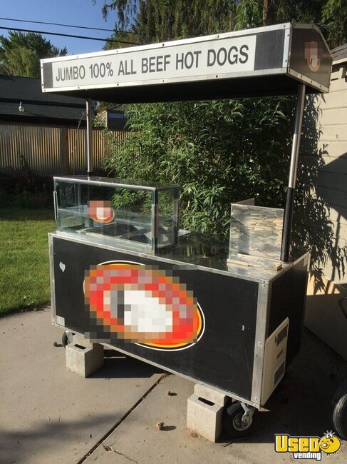 Custom Built Hot Dog Cart Food Vending Cart for Sale in Utah Custom Built Hot Dog Cart Food Vending Cart for Sale in Utah