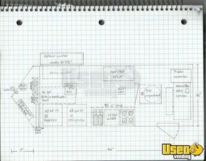 NEW 24' x 8.5' Custom Built BBQ Porch Concession Trailer - Small 22