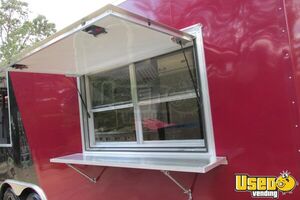 NEW 24' x 8.5' Custom Built BBQ Porch Concession Trailer - Small 49