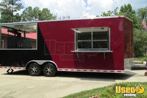 NEW 24' x 8.5' Custom Built BBQ Porch Concession Trailer - Small 27