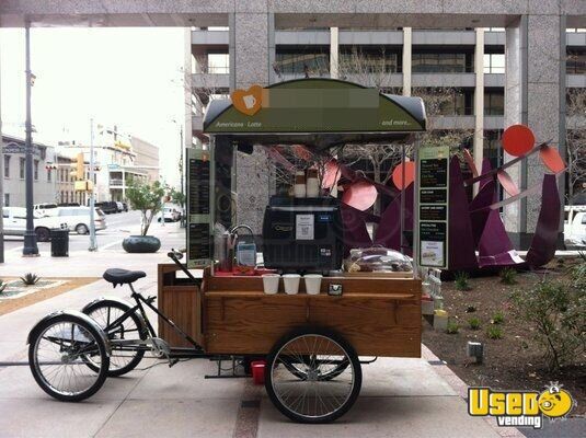 Mobile Coffee Vending Cart Bike Cart For Sale In