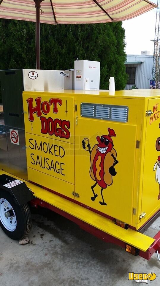 Selfcontained 2010 5' x 8' Bens Hot Dog Vending Cart in