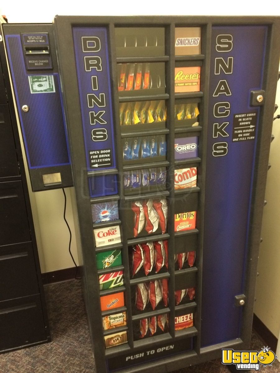 Used Planet Antares Snack and Soda Vending Machines ...