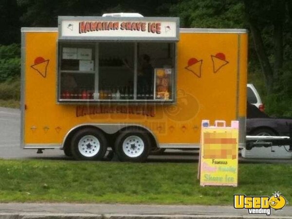 Used shaved ice trailers