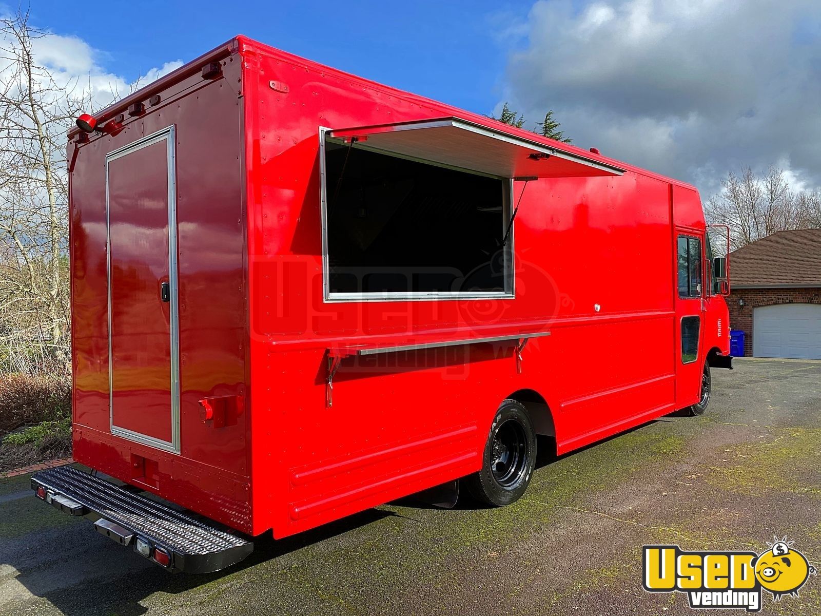 Uno De Una Clase 2001 Clase 4 Step Van 18 Diesel Camion De Comida