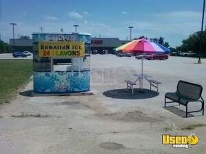 2006 Snowie 8x5 Shaved Ice Building Kitchen Food Trailer Arkansas for Sale
