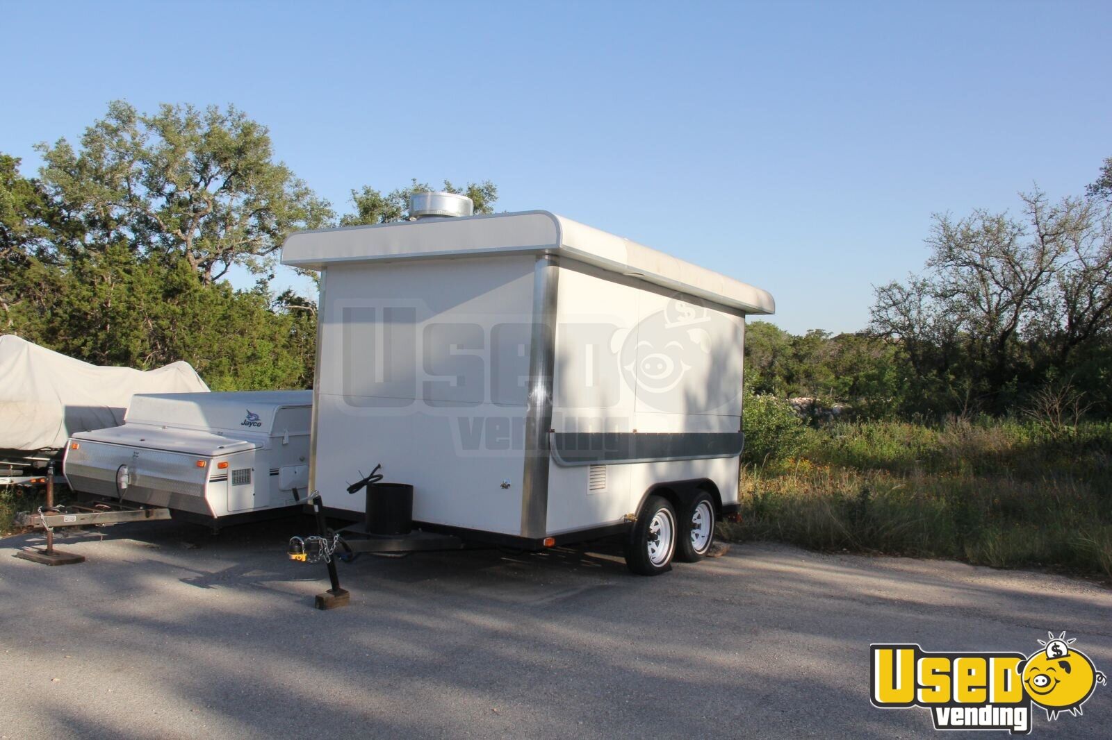 7.5' X 12' Fully Loaded Food Concession Trailer kitchen trailer for